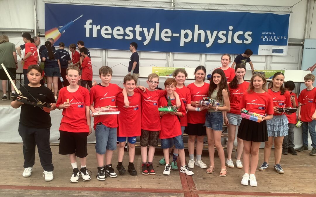 Erfolgreiche Teilnahme am Freestyle-physics-Wettbewerb 2024