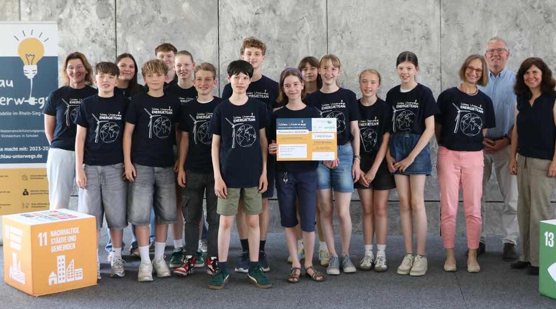Prämierung des Energieteams/Nachhaltigkeitsteams 
